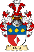 v.23 Coat of Family Arms from Germany for Melzl
