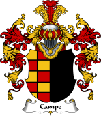 German Wappen Coat of Arms (v.25) Campe