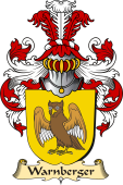 v.23 Coat of Family Arms from Germany for Warnberger