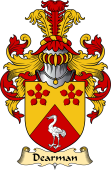 English Coat of Arms (v.23) for the family Dearman