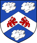 English Family Shield for Flint