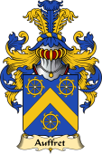 French Family Coat of Arms (v.23) for Auffret
