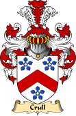 English Coat of Arms (v.23) for the family Crull