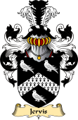 English Coat of Arms (v.23) for the family Jervis