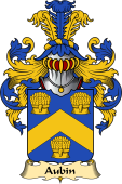 French Family Coat of Arms (v.23) for Aubin