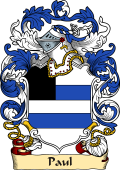 English or Welsh Family Coat of Arms (v.23) for Paul