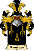 French Family Coat of Arms (v.23) for Rousseau I