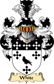 Scottish Family Coat of Arms (v.23) for White