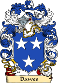 English or Welsh Family Coat of Arms (v.23) for Dawes