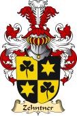 v.23 Coat of Family Arms from Germany for Zehntner