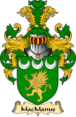 Irish Family Coat of Arms (v.23) for MacManus