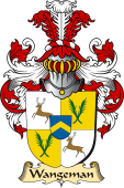 v.23 Coat of Family Arms from Germany for Wangeman