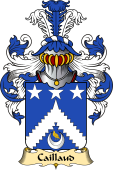 French Family Coat of Arms (v.23) for Caillaud