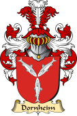 v.23 Coat of Family Arms from Germany for Dornheim