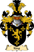 English Coat of Arms (v.23) for the family King