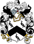 English or Welsh Coat of Arms for Warburton (Cheshire)
