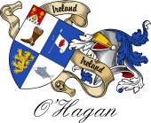 Sept (Clan) Coat of Arms from Ireland for O'Hagan