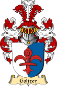 v.23 Coat of Family Arms from Germany for Goltzer