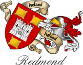 Sept (Clan) Coat of Arms from Ireland for Redmond