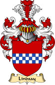 Scottish Family Coat of Arms (v.23) for Lindsay