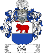 Araldica Italiana Coat of arms used by the Italian family Golia