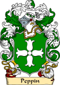 English or Welsh Family Coat of Arms (v.23) for Peppin