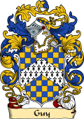 English or Welsh Family Coat of Arms (v.23) for Guy (Earl of Warwick)