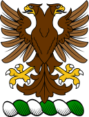 Family crest from Ireland for Rossiter (Wexford)