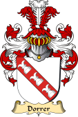 v.23 Coat of Family Arms from Germany for Dorrer