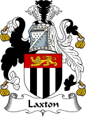 English Coat of Arms for the family Laxton