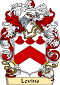 English or Welsh Family Coat of Arms (v.23) for Levins (Cambridgeshire)