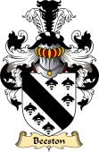 English Coat of Arms (v.23) for the family Beeston