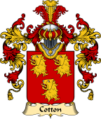 French Family Coat of Arms (v.25) Cotton
