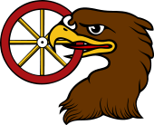 Eagle Head Holding Wheel
