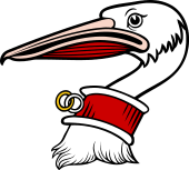 Pelican Head Erased & Collared