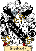 English or Welsh Family Coat of Arms (v.23) for Stockdale (Yorkshire 1582)
