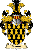 English Coat of Arms (v.23) for the family Blount