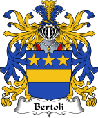 Italian Coat of Arms for Bertoli