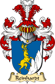 v.23 Coat of Family Arms from Germany for Reinhardt