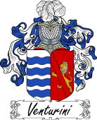 Araldica Italiana Coat of arms used by the Italian family Venturini