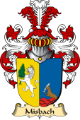 v.23 Coat of Family Arms from Germany for Misbach