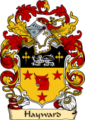 English or Welsh Family Coat of Arms (v.23) for Hayward (or Heyward 1560)