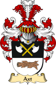 v.23 Coat of Family Arms from Germany for Axt