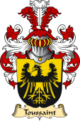 v.23 Coat of Family Arms from Germany for Toussaint