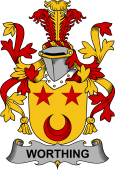 Irish Coat of Arms for Worthing