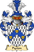 English Coat of Arms (v.23) for the family Pyrton