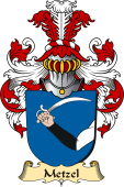 v.23 Coat of Family Arms from Germany for Metzel