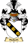 English Coat of Arms (v.23) for the family Hesketh