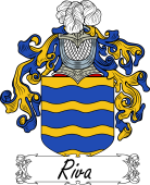 Araldica Italiana Coat of arms used by the Italian family Riva