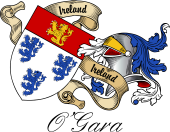 Sept (Clan) Coat of Arms from Ireland for O'Gara